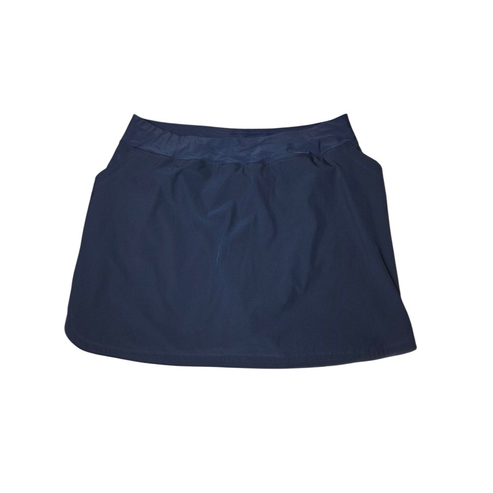 Lands' End Navy Blue Womens' Athletic Mini Skirt Skorts 18W‎